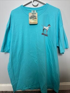 Teal Short Sleeve Graphic Tee - Men's